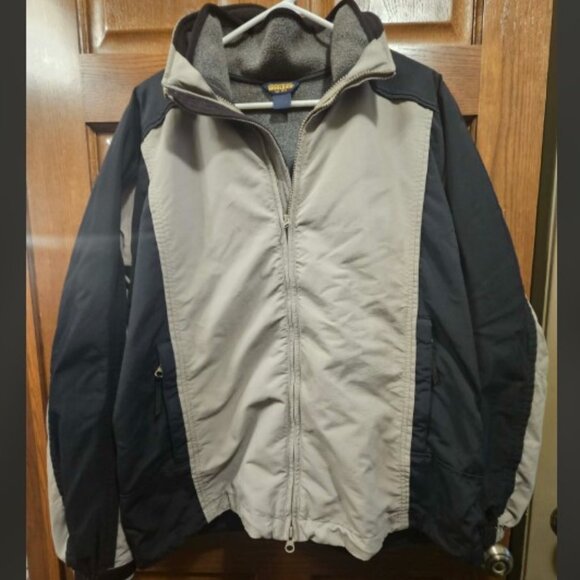Vintage Woolrich 2 in 1 Jacket removable lining dual front zip EUC